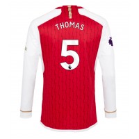 Dres Arsenal Thomas Partey #5 Domáci 2023-24 Dlhy Rukáv